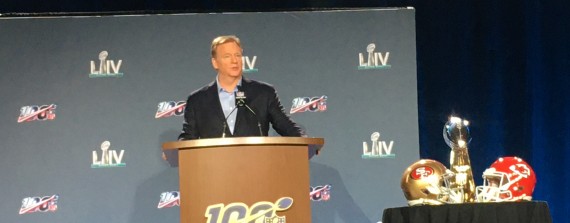 Super Bowl notebook: Goodell on minority coaches